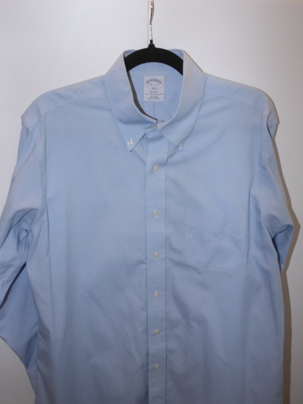 Brooks Brothers Regent Non-Iron Button-Down Blue 16-2/3